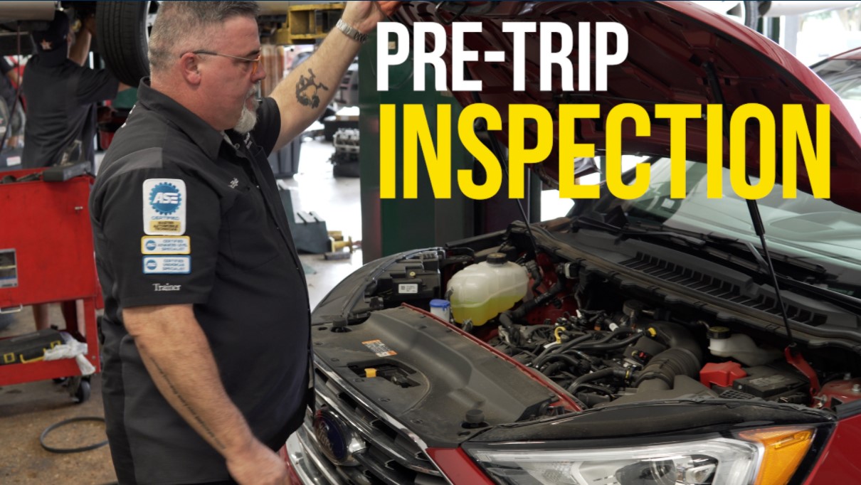 Pre-Trip Vehicle Inspection